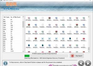 software - NTFS Data Recovery Service 4.1.2.8 screenshot