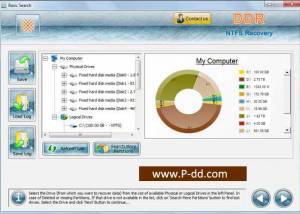 software - NTFS Data Recovery Software 4.0.1.6 screenshot