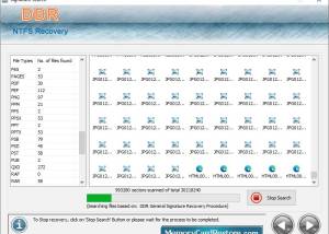 software - NTFS Data Restore 4.2.5.1 screenshot