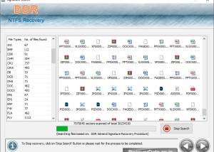 software - NTFS Files Restore Tool 8.0.6.5 screenshot