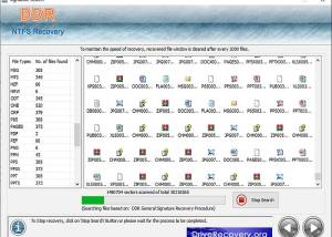 software - NTFS Hard Disk Recovery Software 6.0.5 screenshot