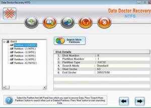 NTFS Partition Recovery Ex screenshot