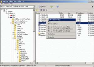 software - Nucleus Kernel for CD-DVD Data Recovery Software 4.02 screenshot