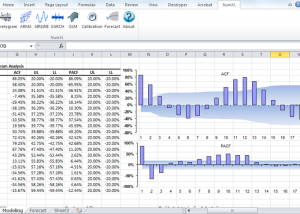 software - NumXL 1.68.7.1 screenshot