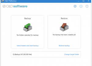 software - O&O FileBackup 1.0.1369.199 screenshot