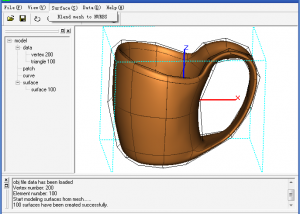 software - OBJ mesh to solid 1.01 screenshot