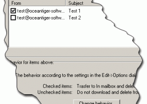 software - Oceantiger Mail 2.0 screenshot