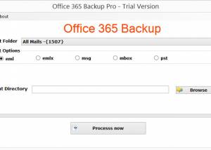 Office 365 Backup Pro screenshot
