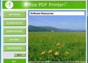 software - Office PDF Printer 3.0 screenshot