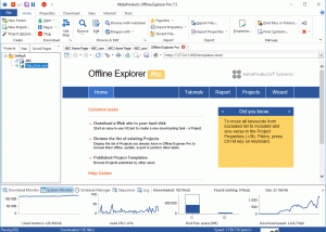 software - Offline Explorer Pro 7.5 screenshot