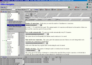 software - Offline Navigator 1.01 screenshot