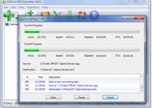 software - OGG to MP3 Converter 6.2.1 screenshot