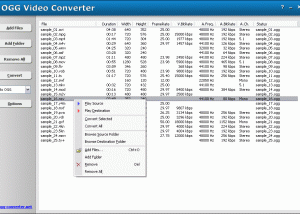 software - OGG Video Converter 6.1.2759 screenshot