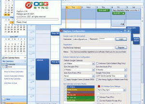 OggSync for Outlook: Google Calendar Sync Add-in screenshot