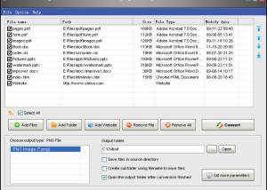 Okdo All to Png Converter Professional screenshot