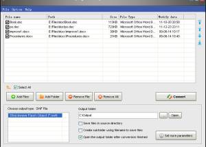 Okdo Doc Docx to Swf Converter screenshot