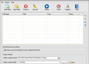 software - Okdo PowerPoint Merger 2.9 screenshot