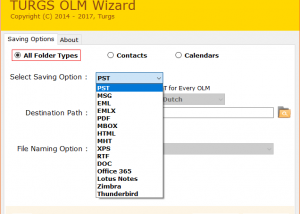 software - OLM Wizard 3.4 screenshot