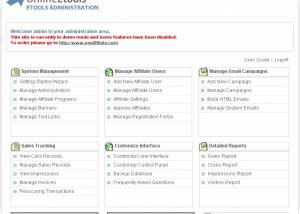 software - Omnistar Affiliate Software 5.5 screenshot