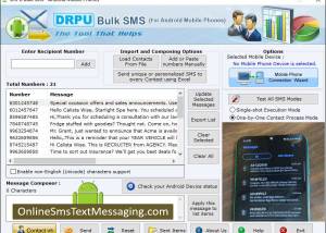 Online Bulk SMS Android screenshot