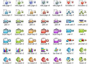 Online Icon Set screenshot