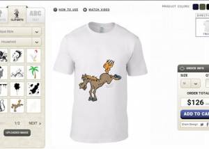 software - Online T-shirt Design Tool 1.0.0 screenshot