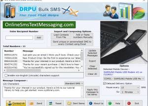 software - Online Text Messaging Software 2.7.1.2 screenshot