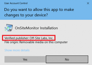 software - OnSiteMonitor 3.8.0.0 screenshot