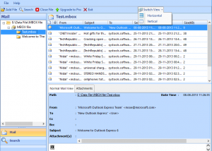 Open MBOX File in Windows screenshot