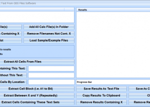 software - OpenOffice Calc Extract Text From ODS Files Software 7.0 screenshot