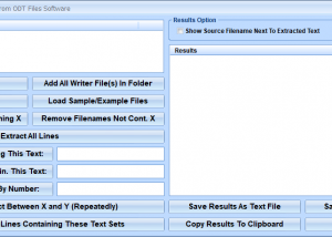 software - OpenOffice Writer Extract Text From ODT Files Software 7.0 screenshot