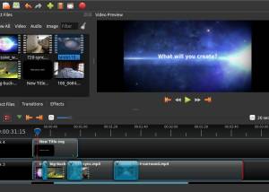 software - OpenShot Video Editor 3.1.1 screenshot
