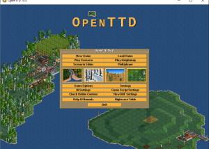 OpenTTD Portable screenshot
