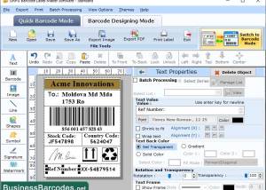 software - Order Online Business Barcode Maker 7.9.1.2 screenshot