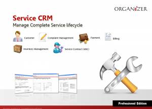 software - Organizer Professional : Service CRM 2015R11.0 screenshot