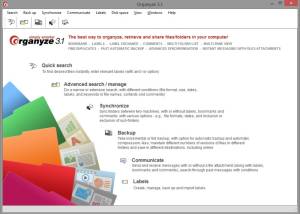 software - Organyze 3.2 screenshot