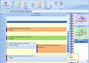 software - OrgScheduler 8.2 screenshot