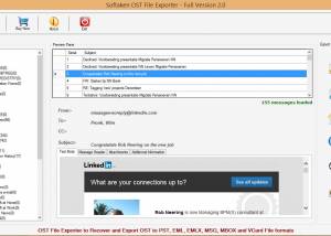 software - OST File Exporter 2.0 screenshot