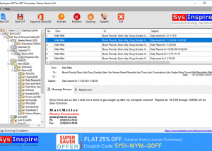 software - OST File Recovery 4.5 screenshot
