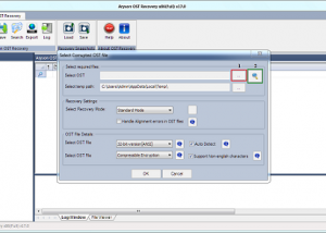 software - OST Recovery Software 17.0 screenshot