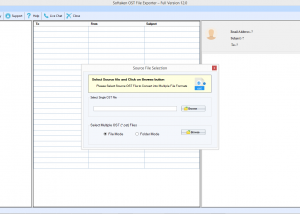 software - OST to EML Converter 1.0 screenshot