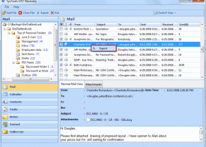 software - OST to PST 4.5 screenshot