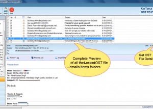 software - OST to PST Converter 2.0.0 screenshot