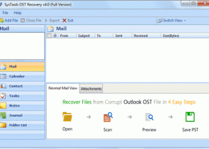 software - OST2PST Tool Download. OST2PST Converter 3.7 screenshot