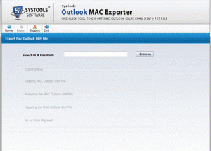 Outlook 2011 for Mac in PST File screenshot