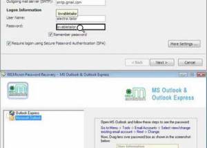 software - Outlook Express Mail Passwords Rescue 4.8.1.3 screenshot