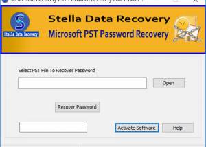 software - Outlook Password Recovery 6.2 screenshot