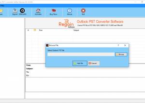 software - Outlook PST Converter Tool 06.09.10 screenshot