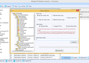 Outlook PST to MBOX Converter screenshot