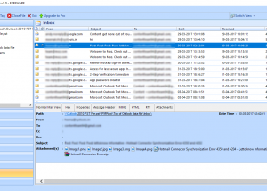 software - Outlook PST Viewer Freeware 5.0 screenshot